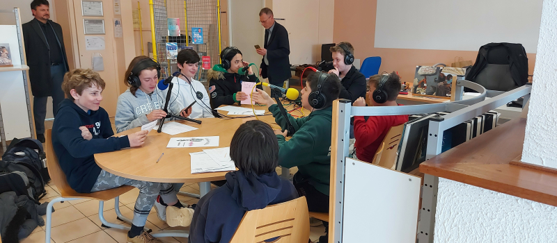 La Web Radio du collège Gabriel Séailles est née!