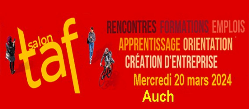 Le Département informe et recrute au salon TAF à Auch