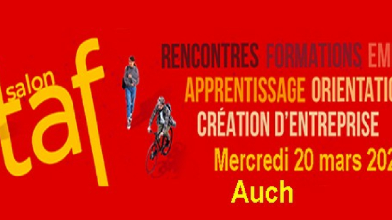 Le Département informe et recrute au salon TAF à Auch