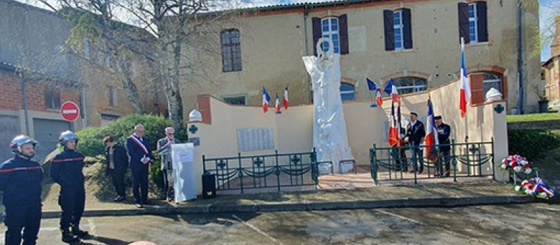 Commémoration à Gimont