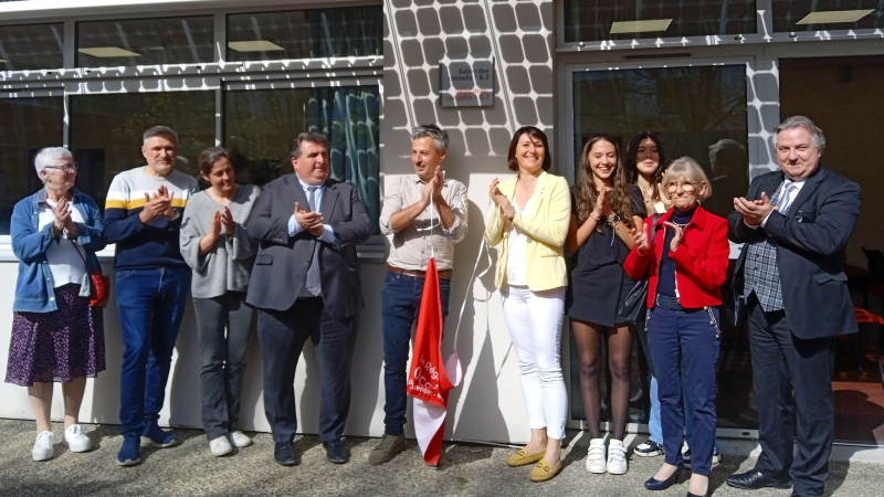 Signalétique bilingue intégrale du lycée Joseph Saverne
