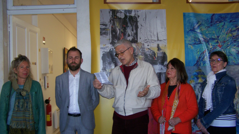 Vernissage ce samedi , de la première exposition de la saison culturelle à la galerie "L"Arcade" à Saint-Clar.
