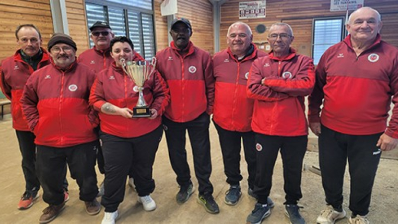 Pétanque l'équipe de Samatan au Top