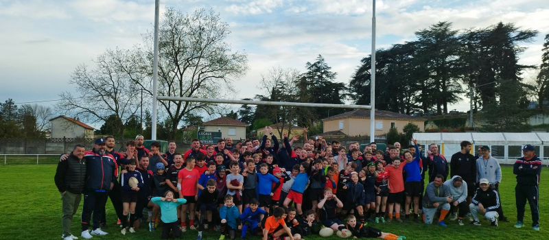 Ecole de l' UAV Rugby : un entraînement exceptionnel mercredi !