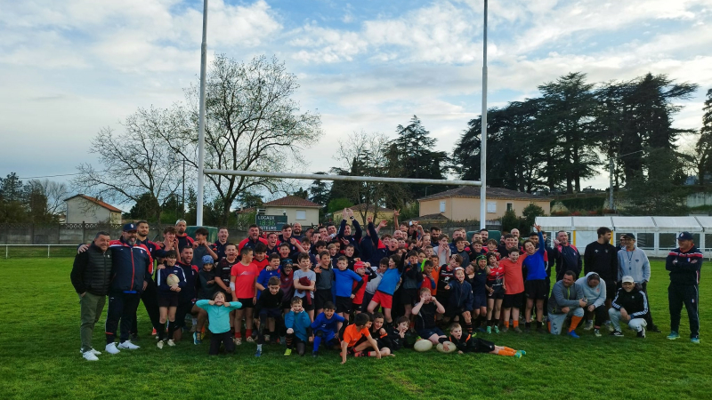 Ecole de l' UAV Rugby : un entraînement exceptionnel mercredi !