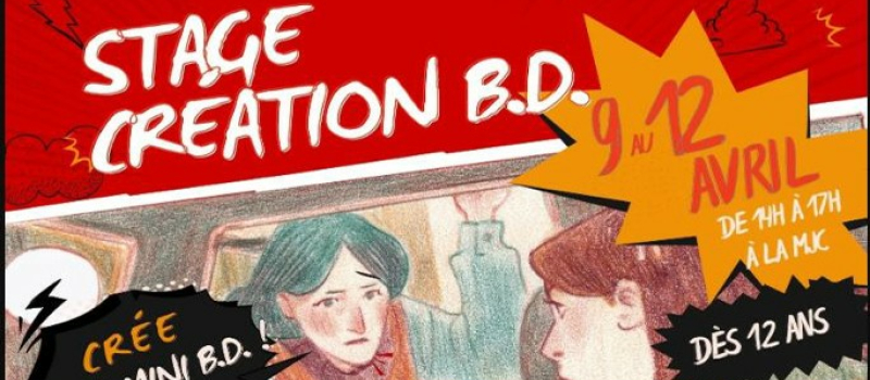 A la MJC, Apprends à créer ta propre BD !