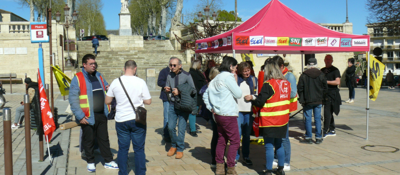 Les postiers ont manifesté pour faire valoir leurs revendications