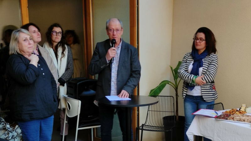 Inauguration  des nouveaux locaux du Pôle de Santé (CAARUD) géré par L'Association REGAR