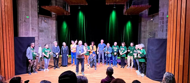 Premier festival de la compagnie "Les Sassafras", près d'un millier d'entrées pour le week-end de Pâques