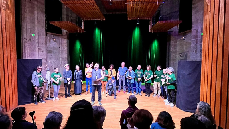 Premier festival de la compagnie "Les Sassafras", près d'un millier d'entrées pour le week-end de Pâques