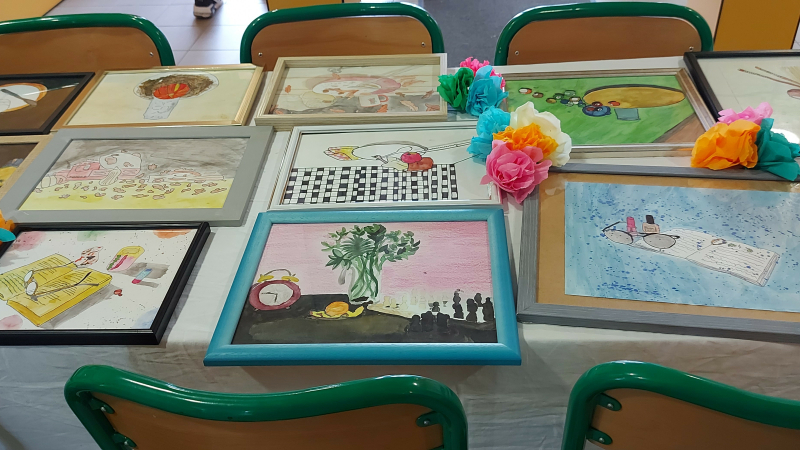 Résidence d'artistes au collège Gabriel Séailles : une exposition d'une grande richesse