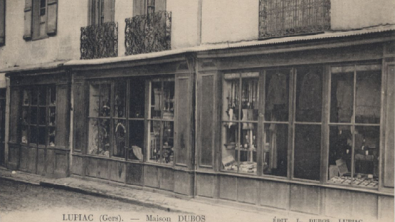 Section locale de la Société archéologique du Gers : "A Lupiac, le multi-service de Bazile Soucaret en 1893»