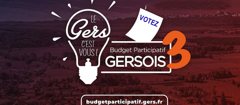 Budget Participatif Gersois: les rendez-vous du 22 au 28 avril.