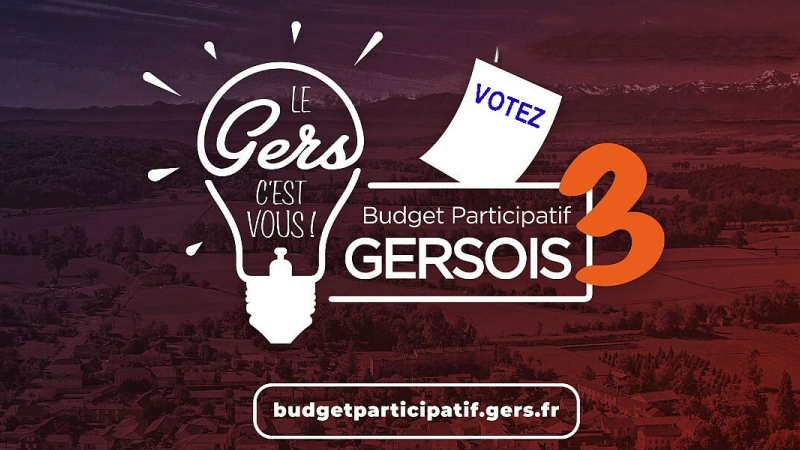 Budget Participatif Gersois: les rendez-vous du 22 au 28 avril.