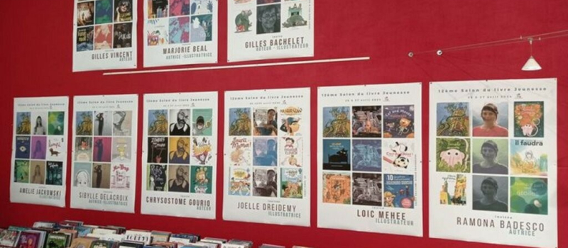 Le salon du livre jeunesse c'est samedi prochain