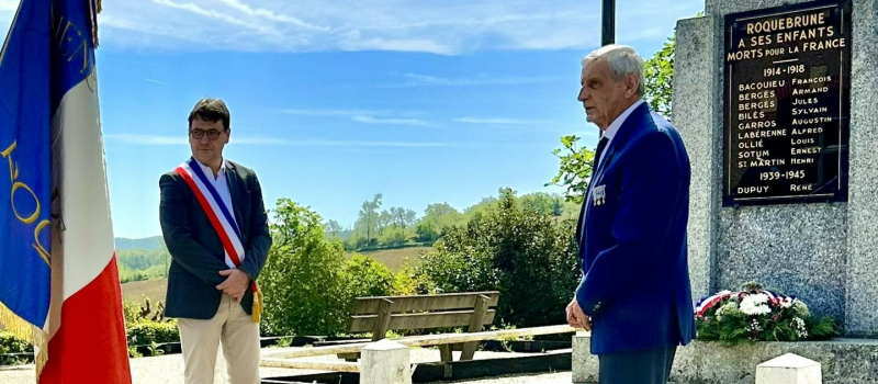 Les anciens combattants à Roquebrune