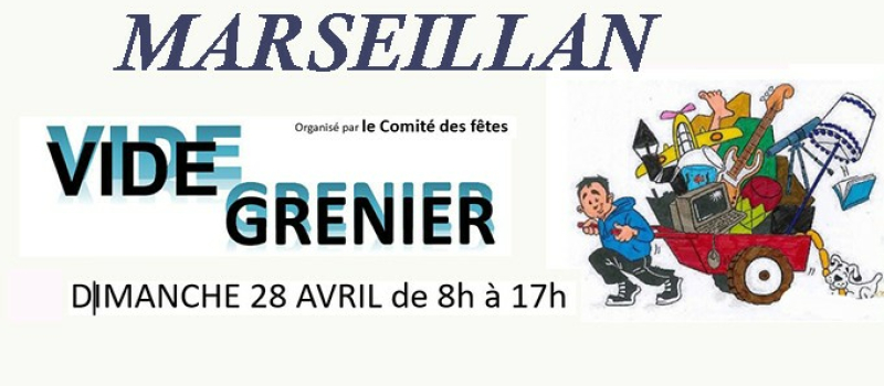 Vide Greniers le comité des fêtes vous attend