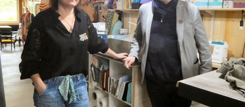 La CMA en visite chez deux  artisans commerçants locaux