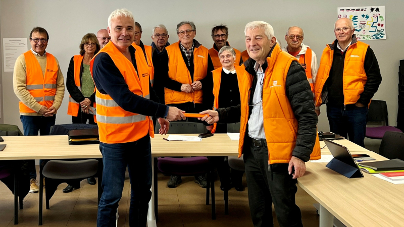 Changement de Président à la Banque Alimentaire du Gers