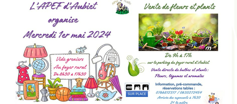 Videz votre grenier, garnissez votre jardin