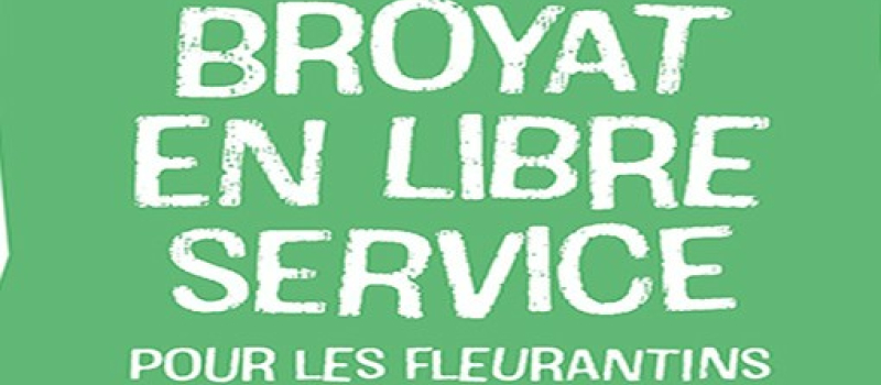 Du broyat pour vos jardin