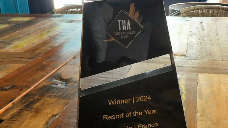 Le Whaka Lodge de Seissan vient d’être élu "Resort de l'année" par les "Travel and Hospitality Awards"