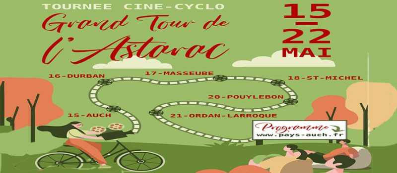 Tournée ciné cyclo en astarac