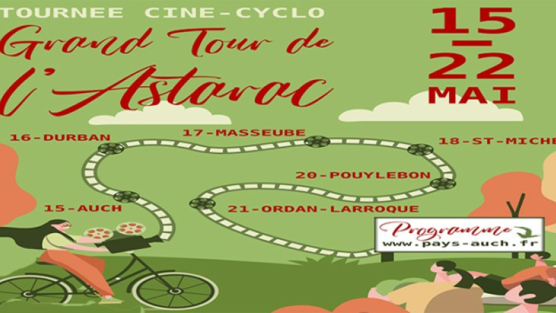 Tournée ciné cyclo en astarac