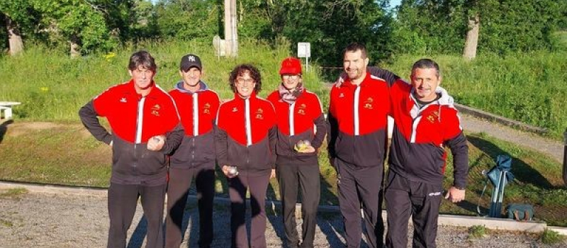 Championnat du Gers triplette mixte.