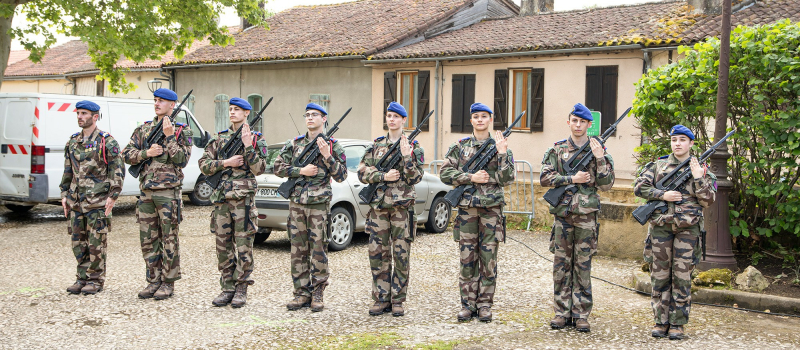 Commémoration à Nogaro de la Victoire du 8 mai 1945