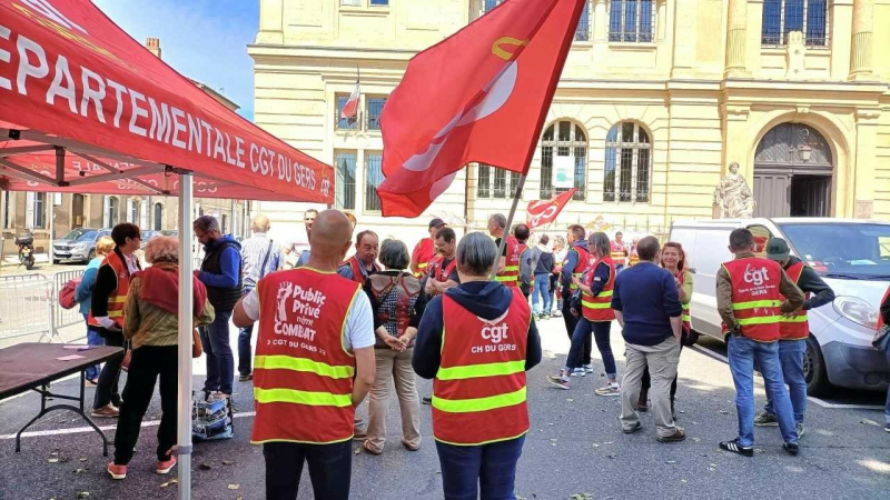 CGT : rassemblement pour la liberté d’expression et les libertés syndicales