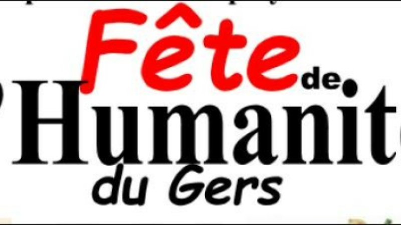 Fête de l'Humanité du Gers avec les candidats aux élections européennes