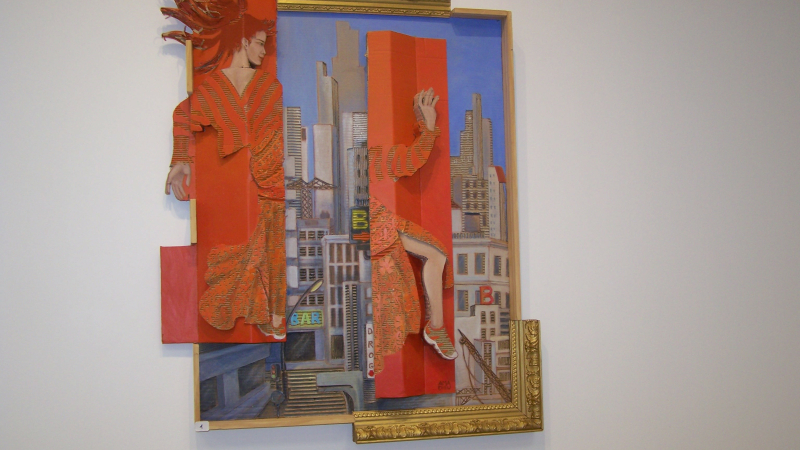 Nouvelle exposition à la galerie "L'Arcade" de deux artistes Françoise Amadieu et Gilles-Marie Baur.
