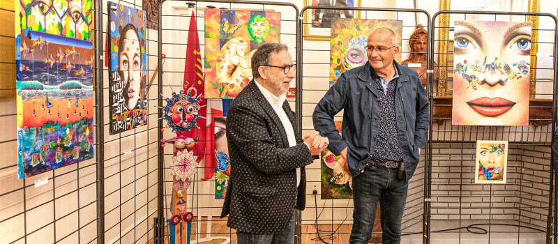 Gérard Gaillères expose toiles et sculptures à Nogaro