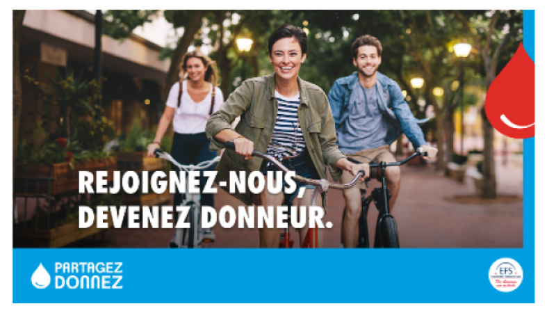 En juin, je sauve des vies, je donne mon sang !