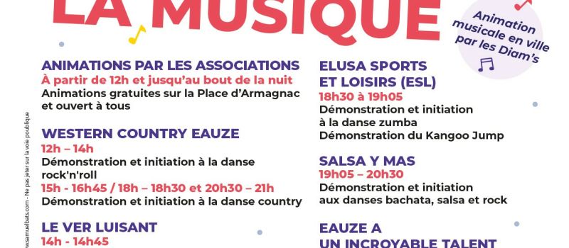 Préparez vous à la fête de la musique !
