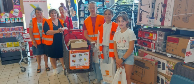 Banque alimentaire : un record avec 39 tonnes alimentaires récoltées