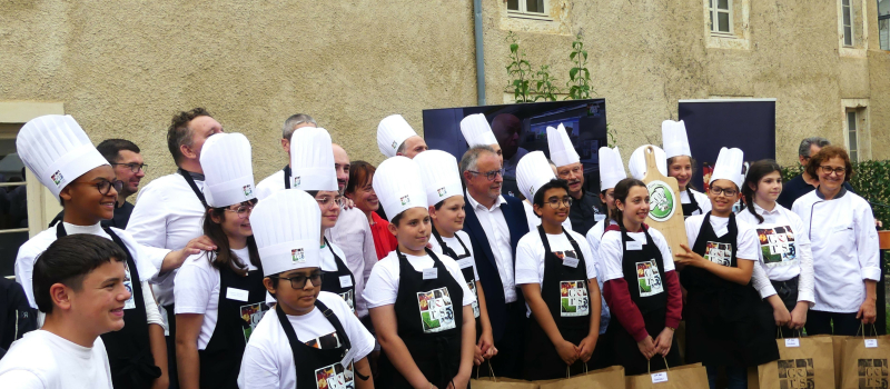 Une finale gourmande pour la 5ème édition du concours de cuisine des collégiens "Gastro’Mômes"