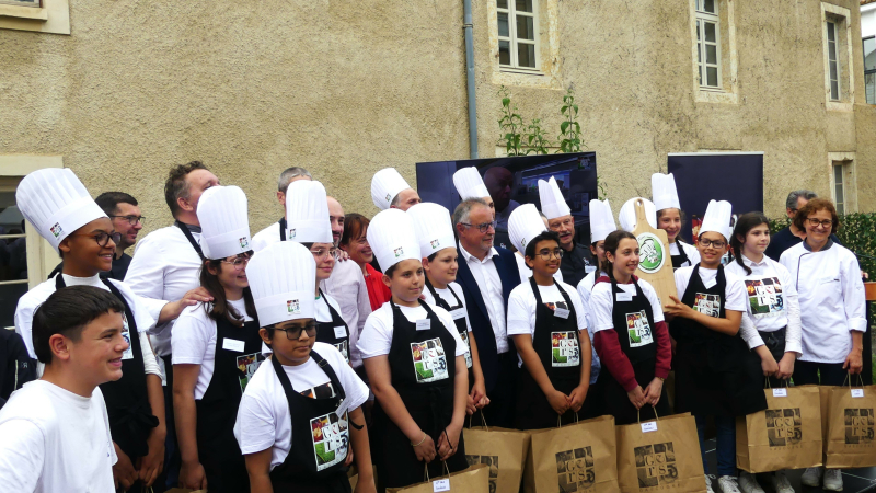 Une finale gourmande pour la 5ème édition du concours de cuisine des collégiens "Gastro’Mômes"