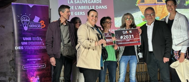 "Hygie Sports" récompensée au Budget Participatif Gersois pour la sauvegarde des abeilles