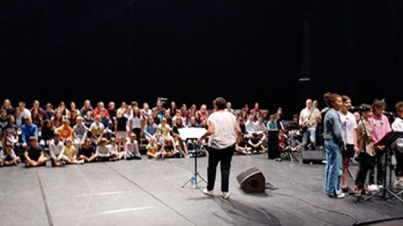 Chorales et danses se mêlent au Dôme de Gascogne