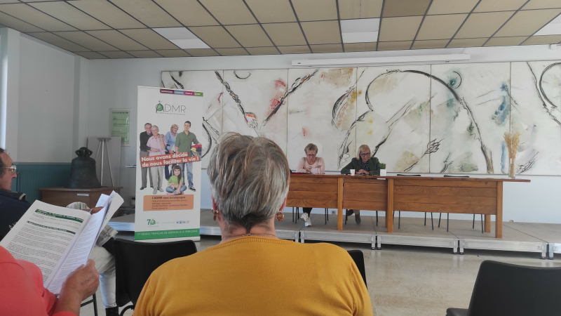 Assemblée générale de l’Association ADMR Centre Gers : une hausse d'activité en 2023 et de nouvelles orientations
