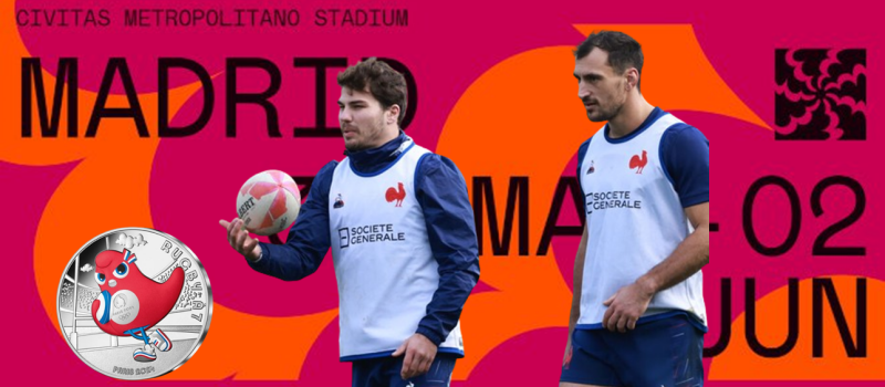 Sevens Madrid: Paulin Riva et Antoine Dupont champions du monde ce dimanche ? à suivre aujourd'hui et demain sur France TV