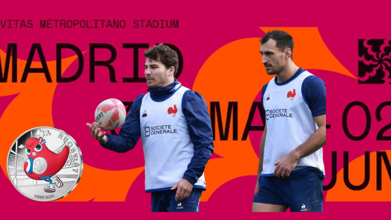 Ce dimanche : Les Françaises et les Français sont en ½ finales du tournoi de Madrid en rugby à7