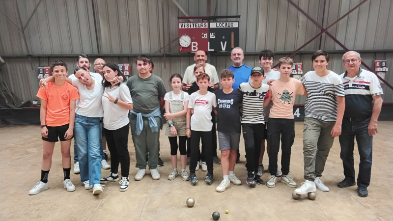 Animation au boulodrome Lucastex !