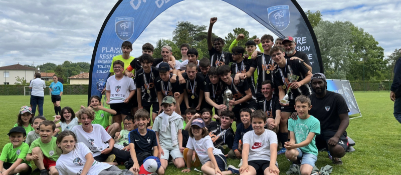 Les U17 du Pôle de formation Gers Foot Sud remportent la Coupe du Gers Jean FrançoisWeimar