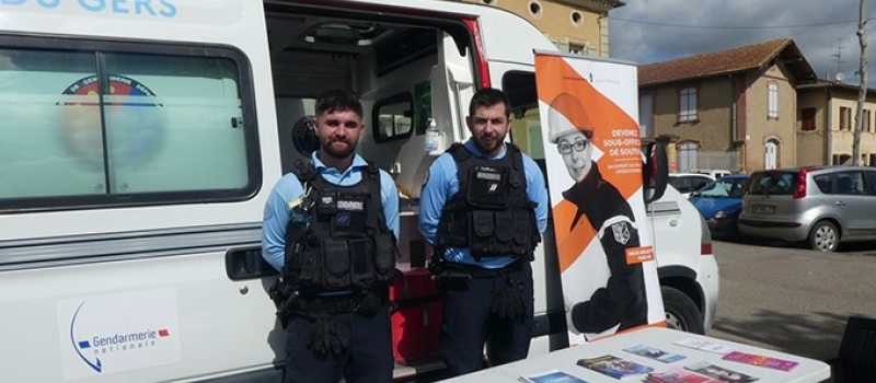 Prochaines étapes du camion itinérant de la gendarmerie