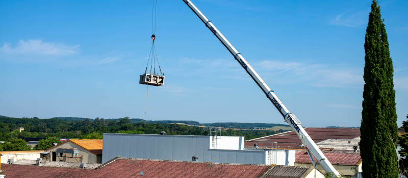 Abattoir : les travaux d’aménagement de  la future chaîne d’abattage ont commencé