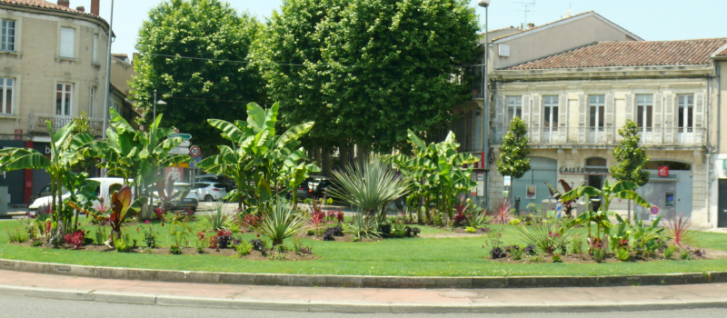 Espaces verts, Fleurs sur la ville