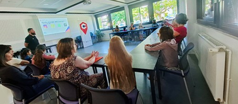 Un conseiller Gers Numérique au collège de l’Astarac